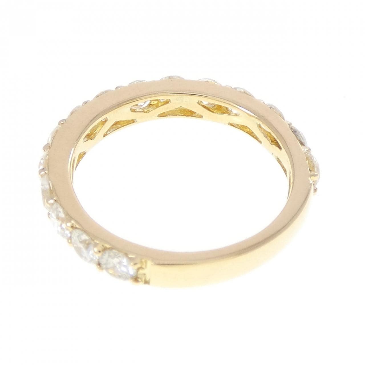 K18YG ダイヤモンド ピンキー リング 1.00CT