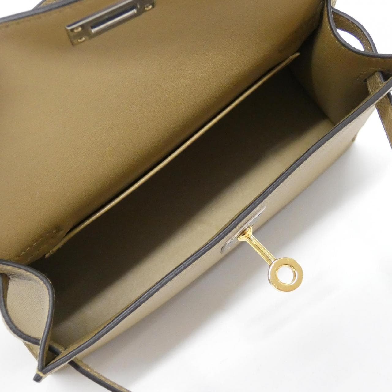 エルメス ミニ ケリー2 エレクトラム MINI 086478CT バッグ