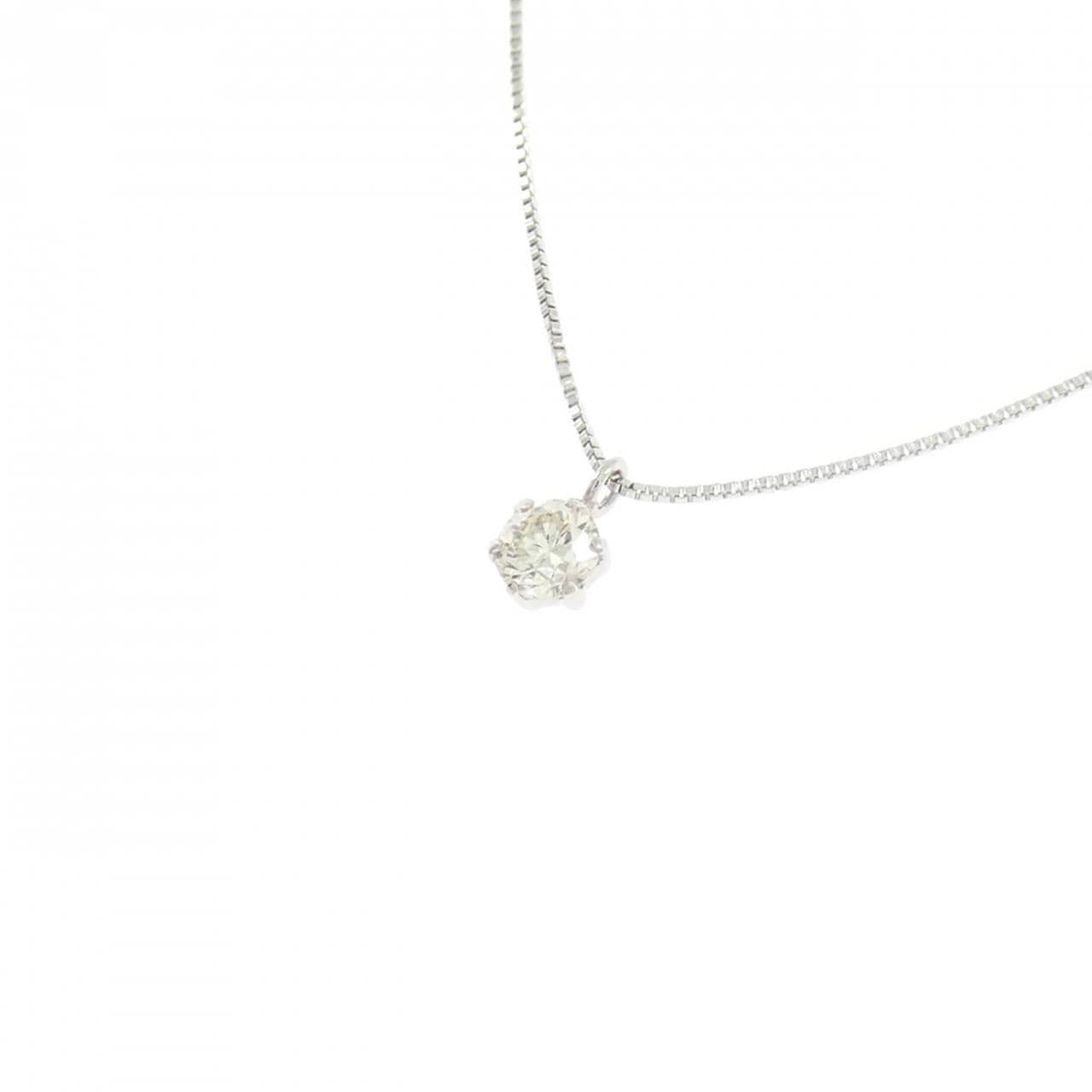 PT900/PT850 ダイヤモンド ネックレス 0.112CT