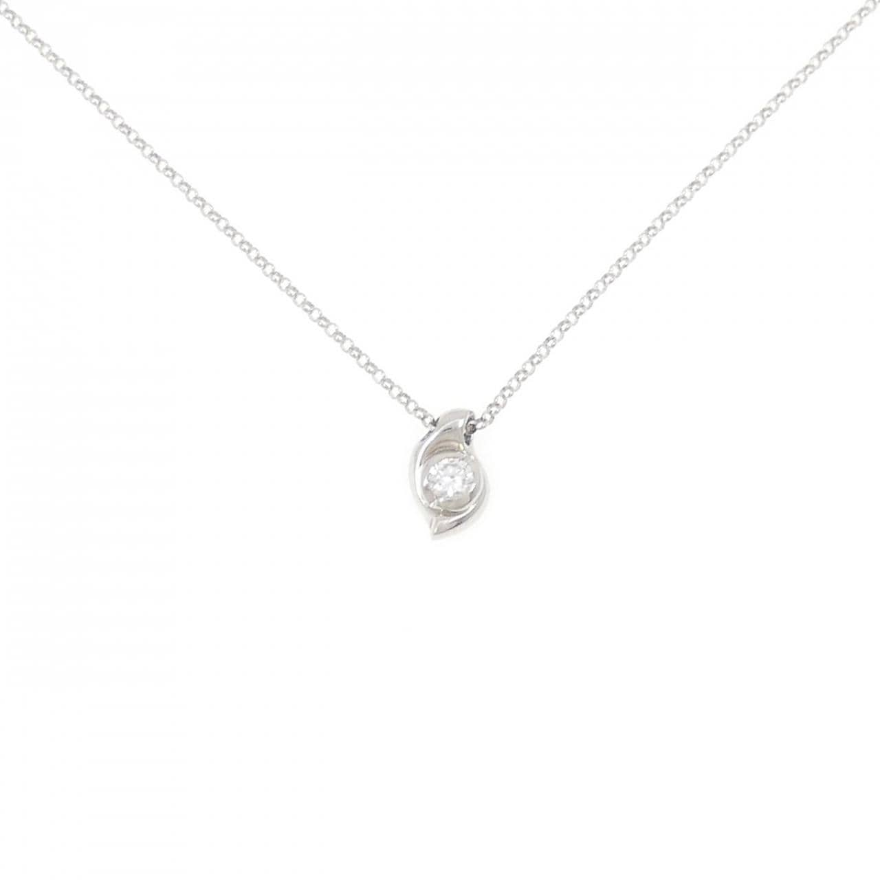 PT ダイヤモンド ネックレス 0.12CT