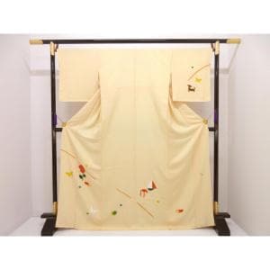 【未使用品】訪問着　市川純一郎　クレパスカラー