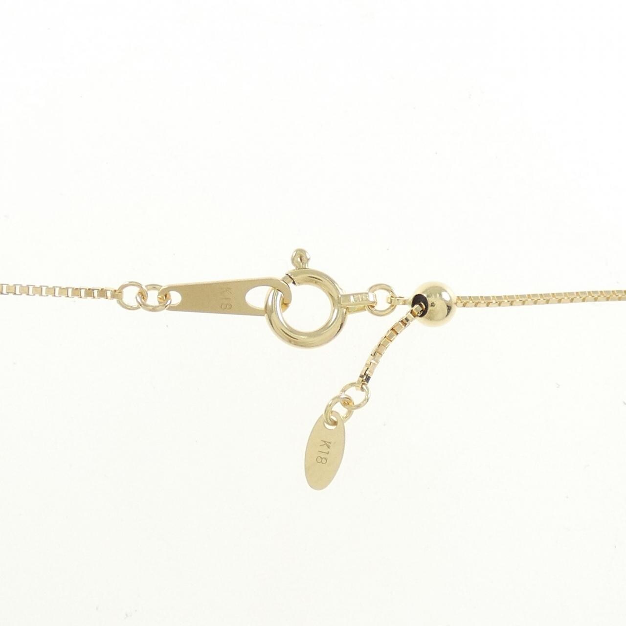 K18YG ドラゴン ダイヤモンド ネックレス 0.08CT