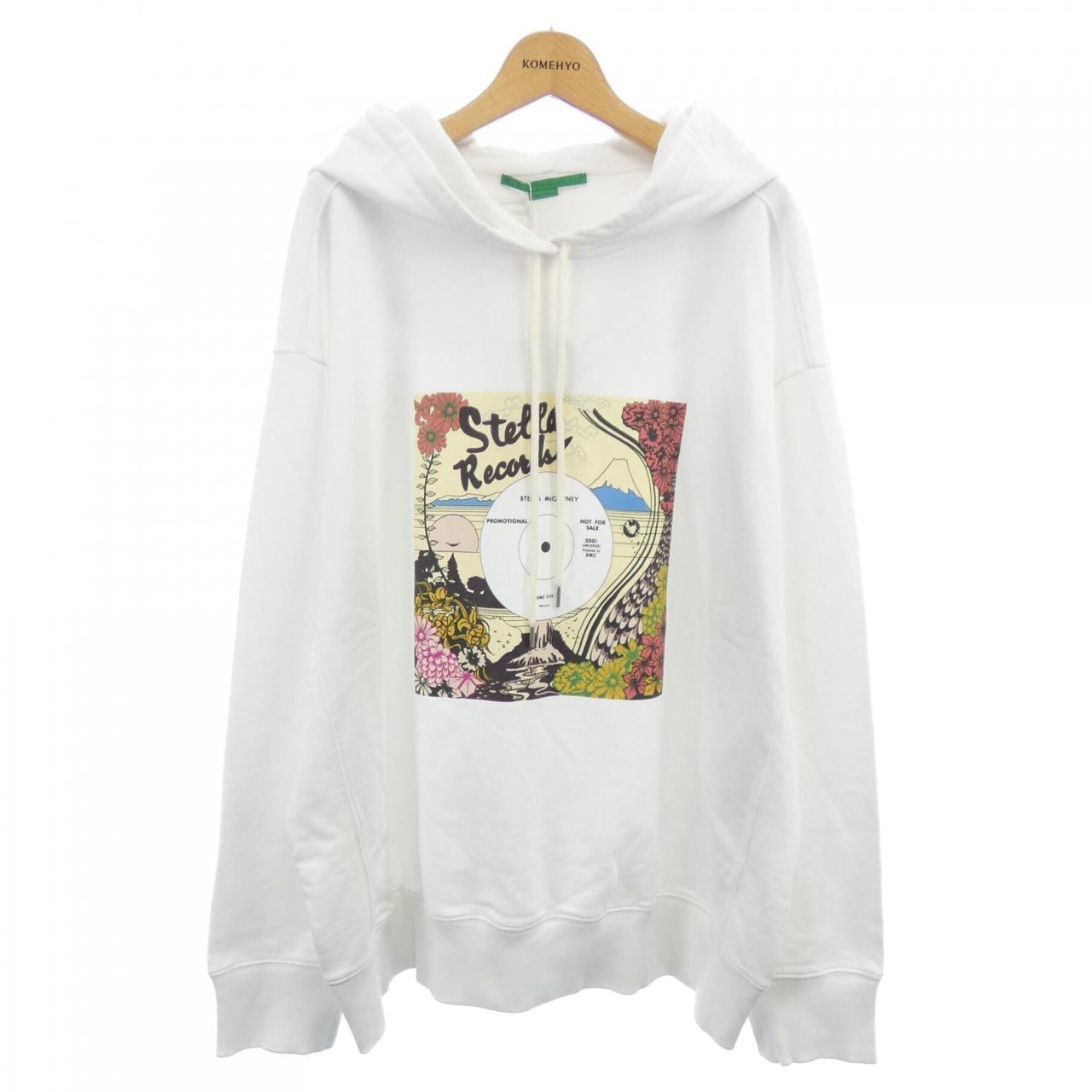 ステラマッカートニー STELLA MCCARTNEY レコードフーディ パーカー