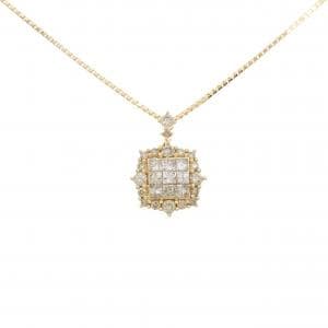 K18YG ダイヤモンド ネックレス 1.00CT