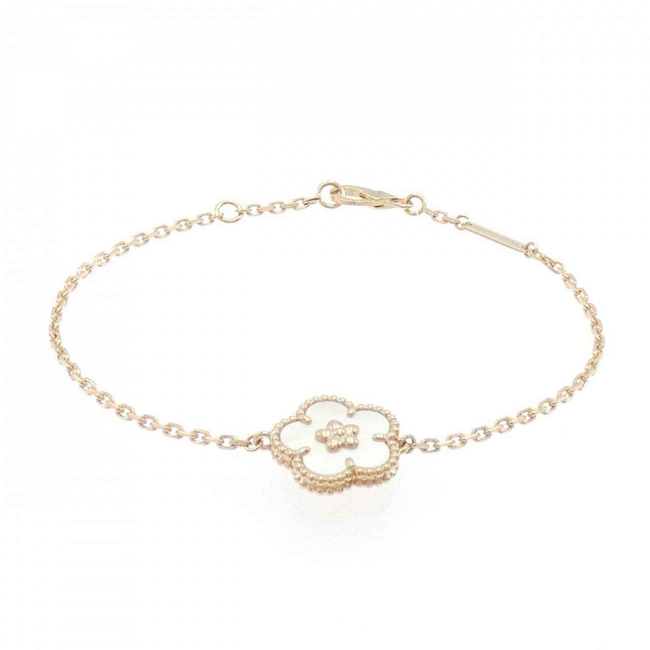 ヴァンクリーフ&アーペル ラッキースプリング プラムブロッサム ブレスレット