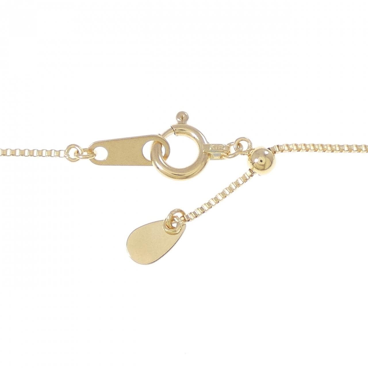 K18YG ペリドット ネックレス 2.00CT