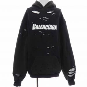 バレンシアガ BALENCIAGA キャップスデストロイドフーディープルオーバー 659403 TKVB6 UNISEX パーカー