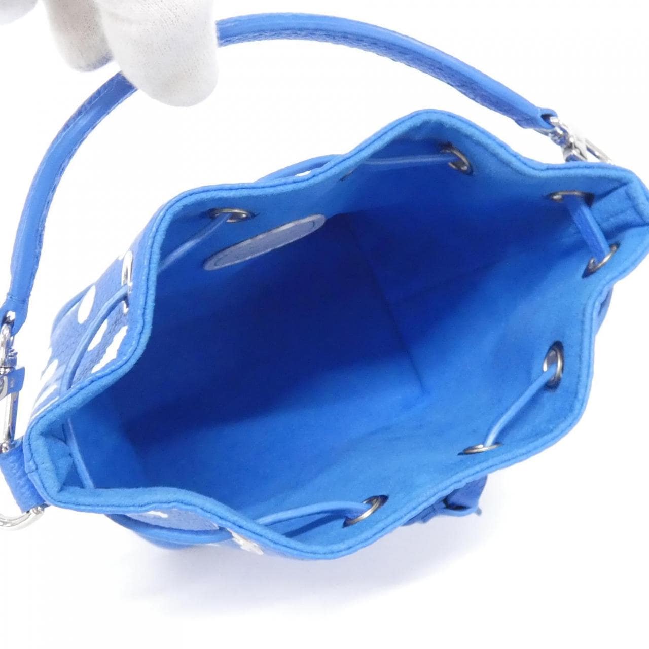 ルイヴィトン モノグラム アンプラント(LV X YK) ナノ ノエ M81985 ショルダーバッグ