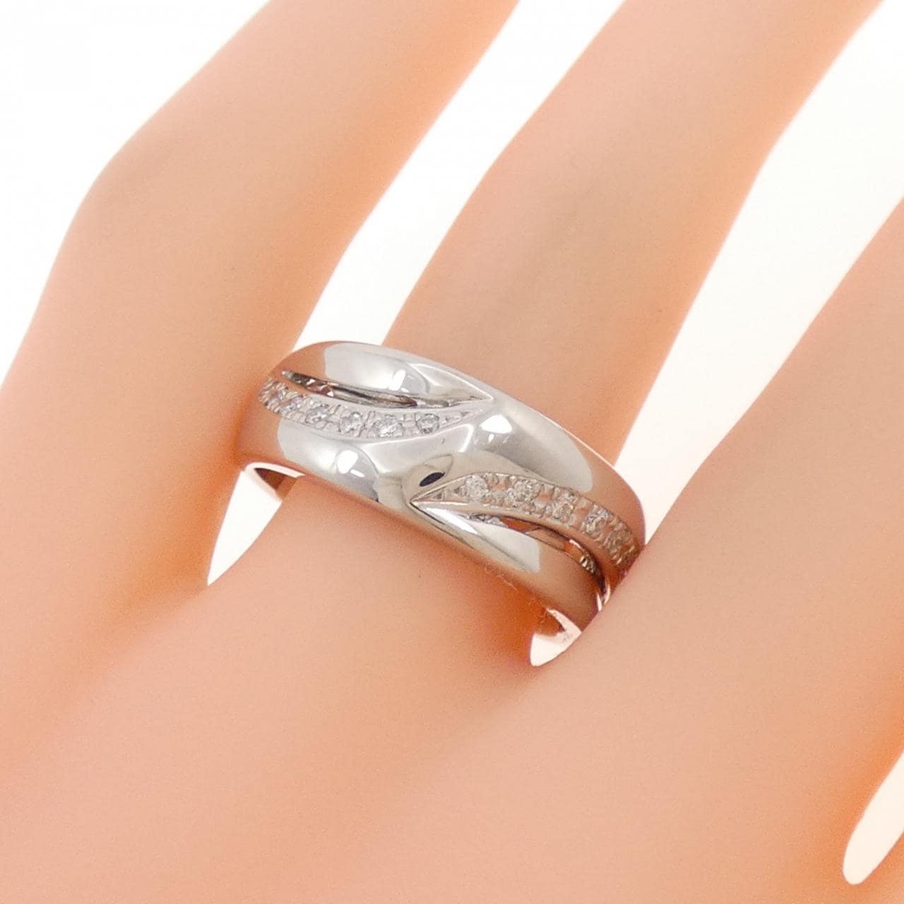 PT900 ダイヤモンド リング 0.16CT