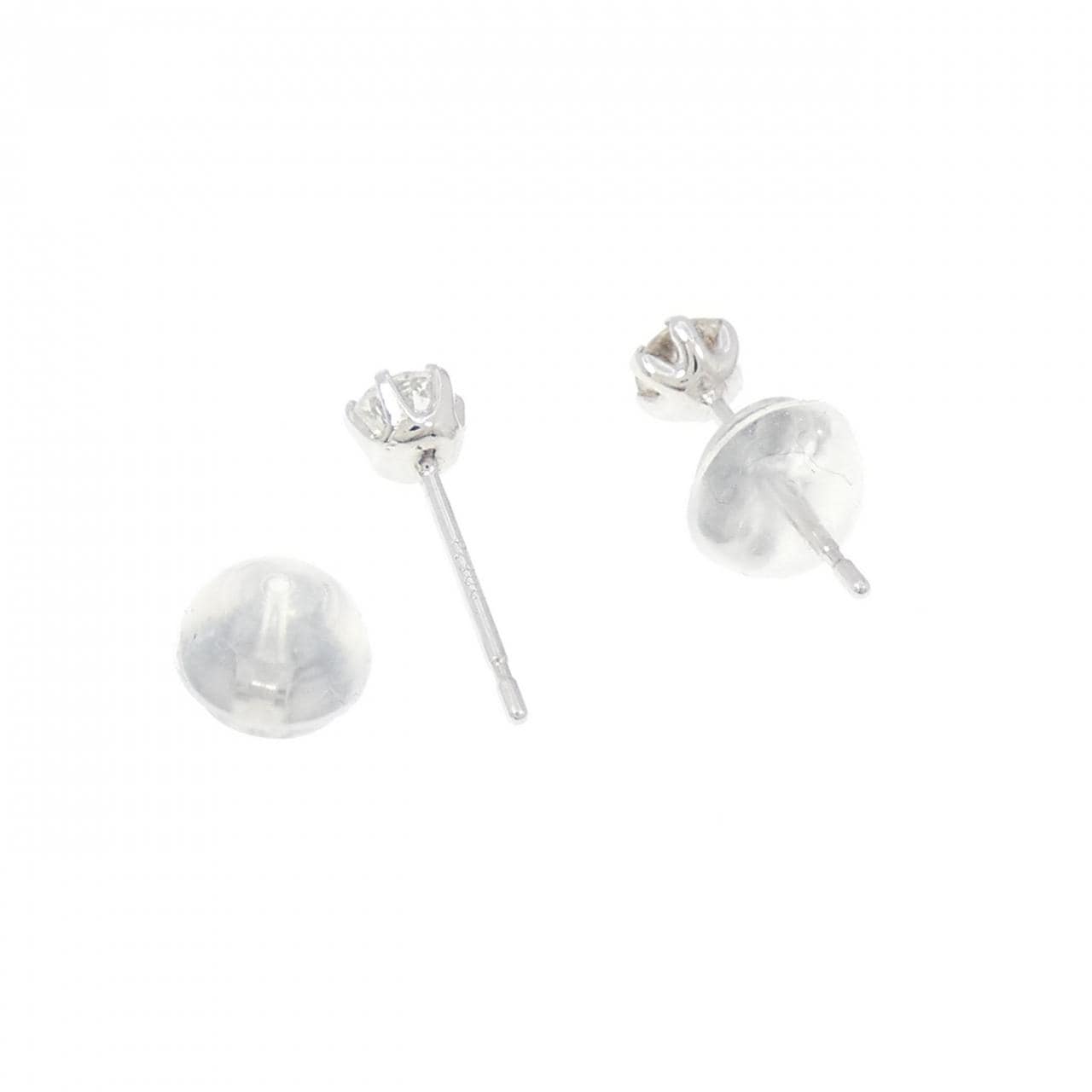 PT900 ダイヤモンド ピアス 0.25CT
