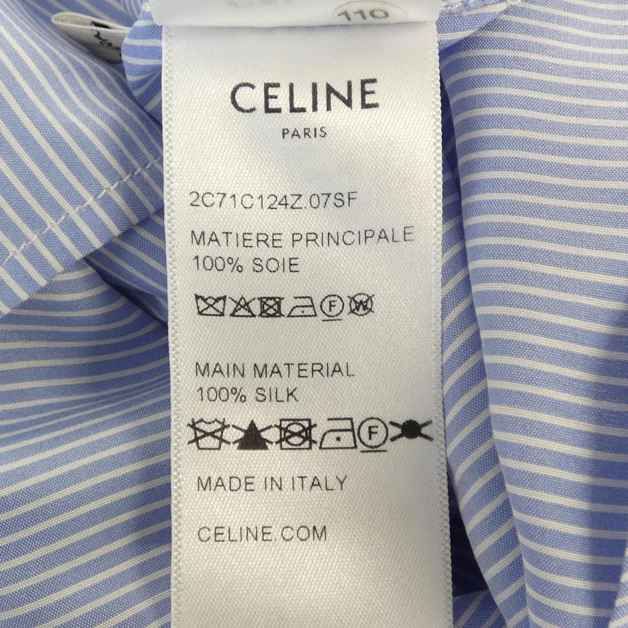 セリーヌ CELINE トリオンフ 2C71C124Z シャツ