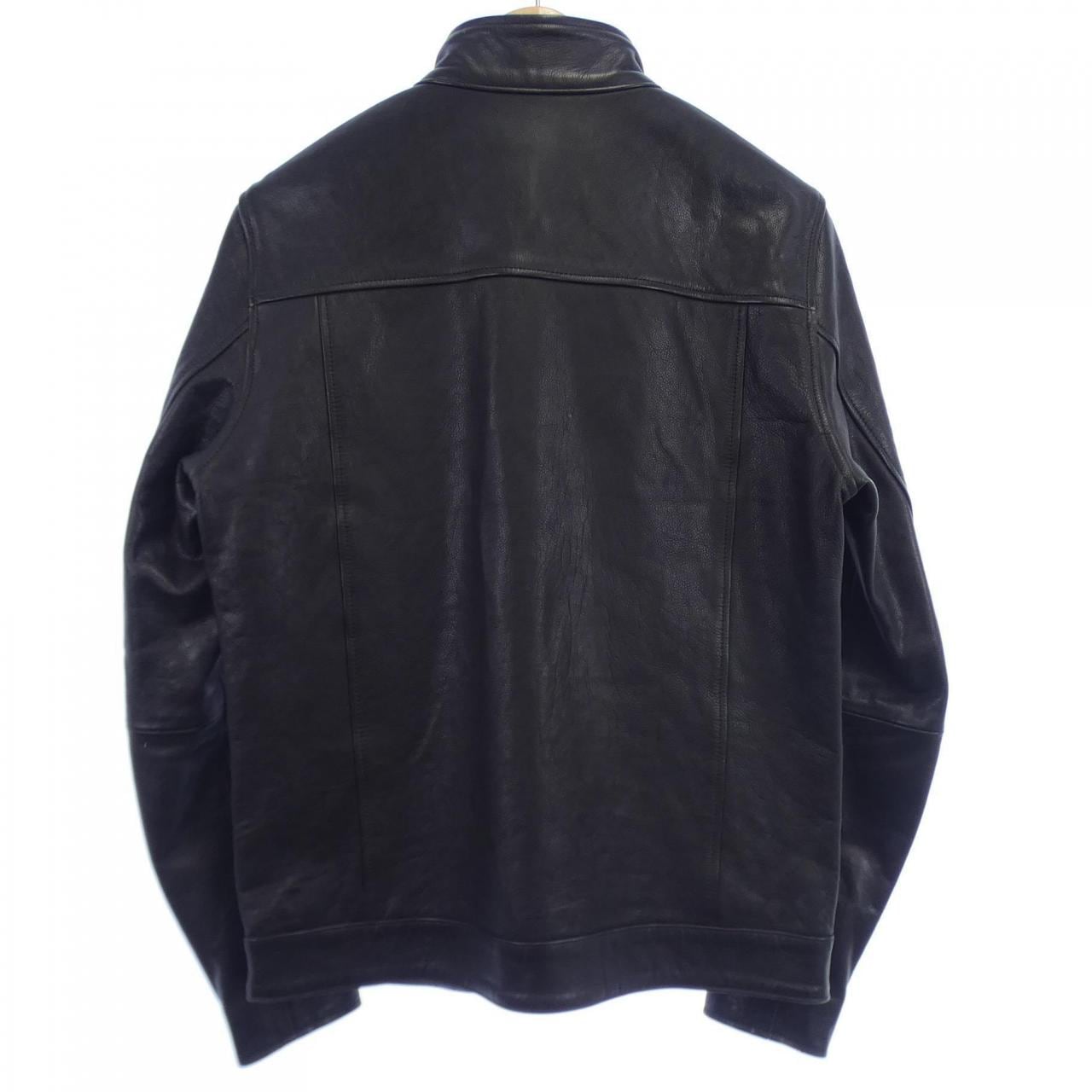エフシーアールビー F.C.R.B. レザーライダースジャケット