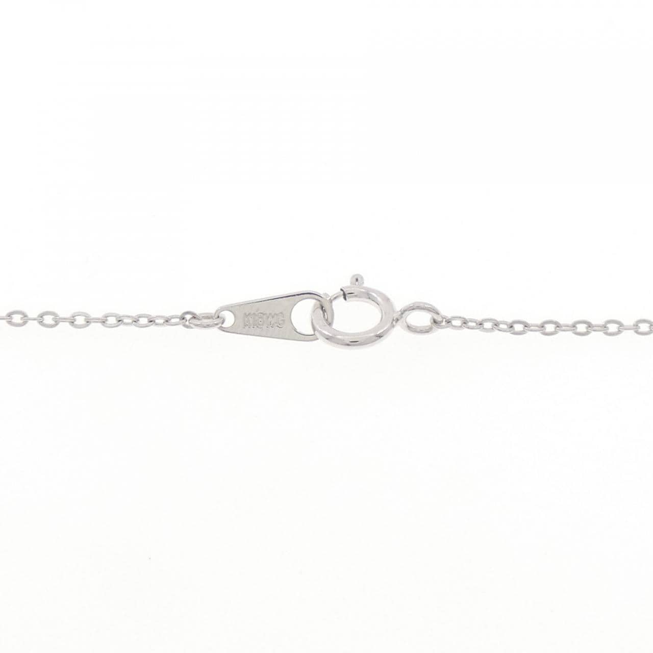 K18WG ダイヤモンド ネックレス 0.150CT