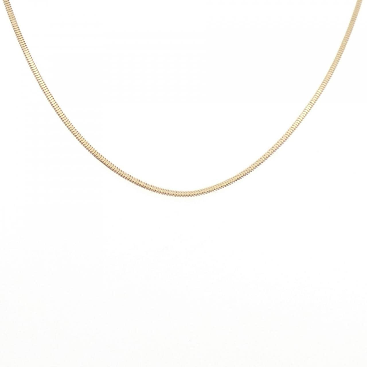K18YG chain necklace