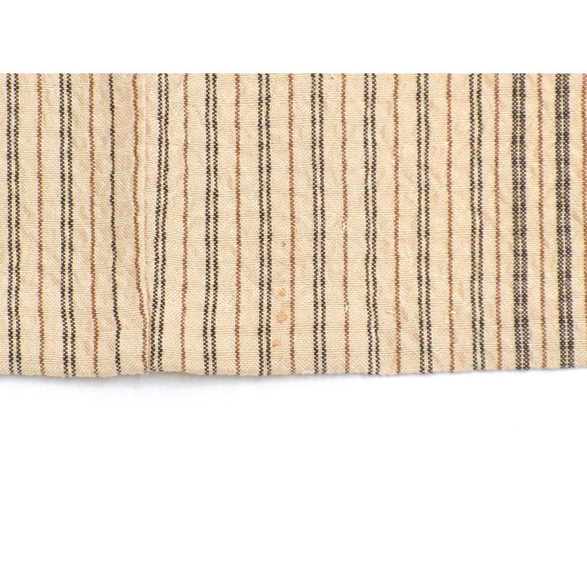 単衣　紬織　ふくれ織