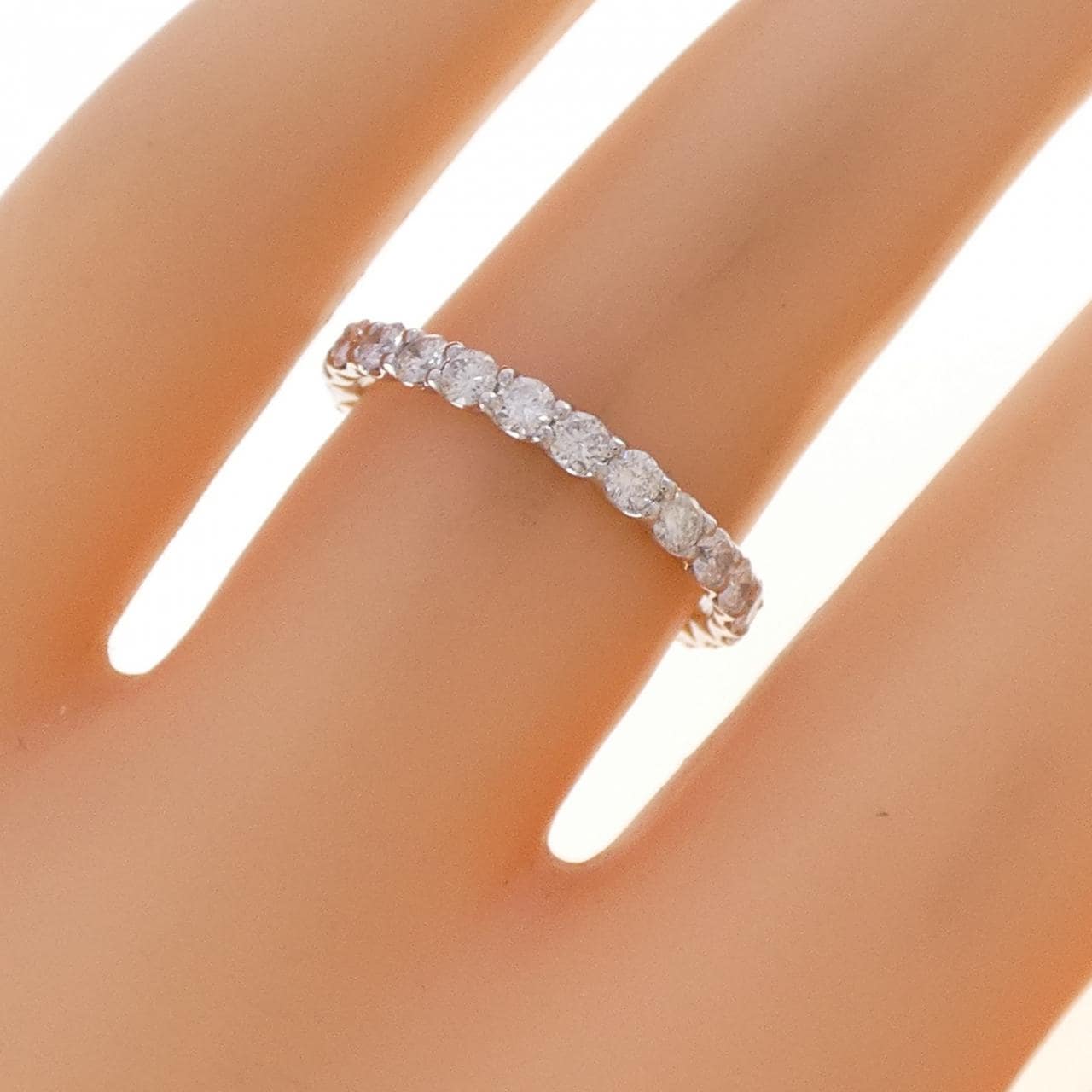 PT900 フルエタニティ ダイヤモンド リング 1.00CT