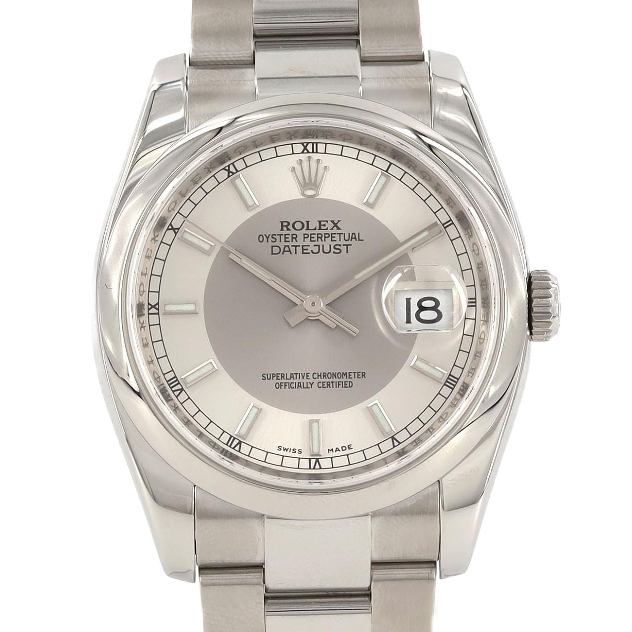 ROLEX Datejust 116200 SS Automatic M number