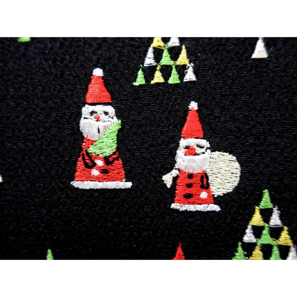 【新品】刺繍半衿　クリスマス