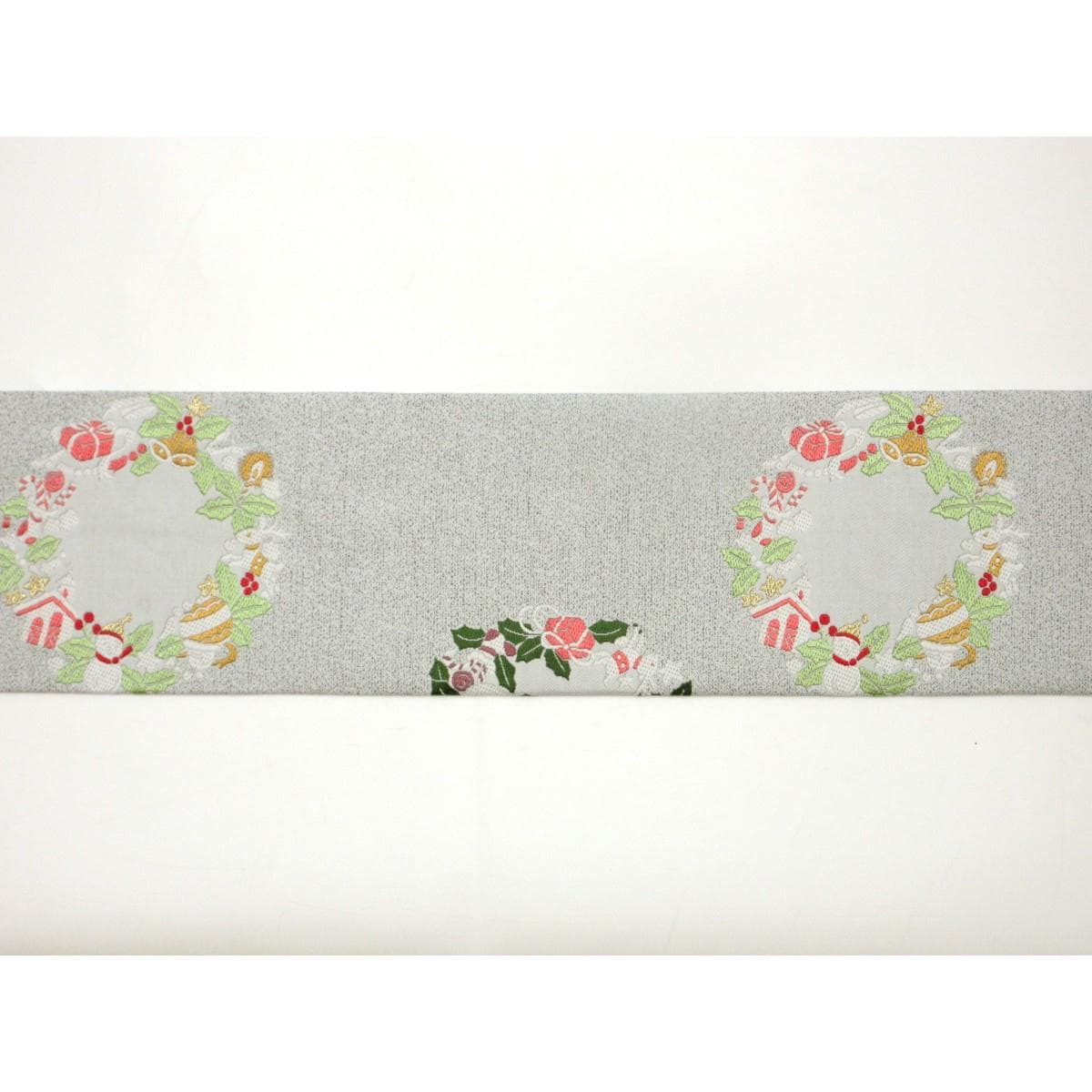 【新品】名古屋帯　クリスマス