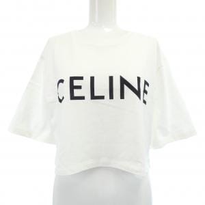 セリーヌ CELINE CELINEプリント クロップドTシャツ 2X761671Q Tシャツ