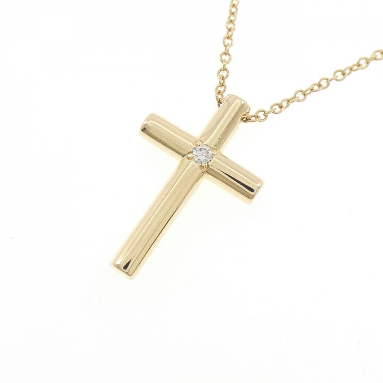 ティファニー クロス ネックレス