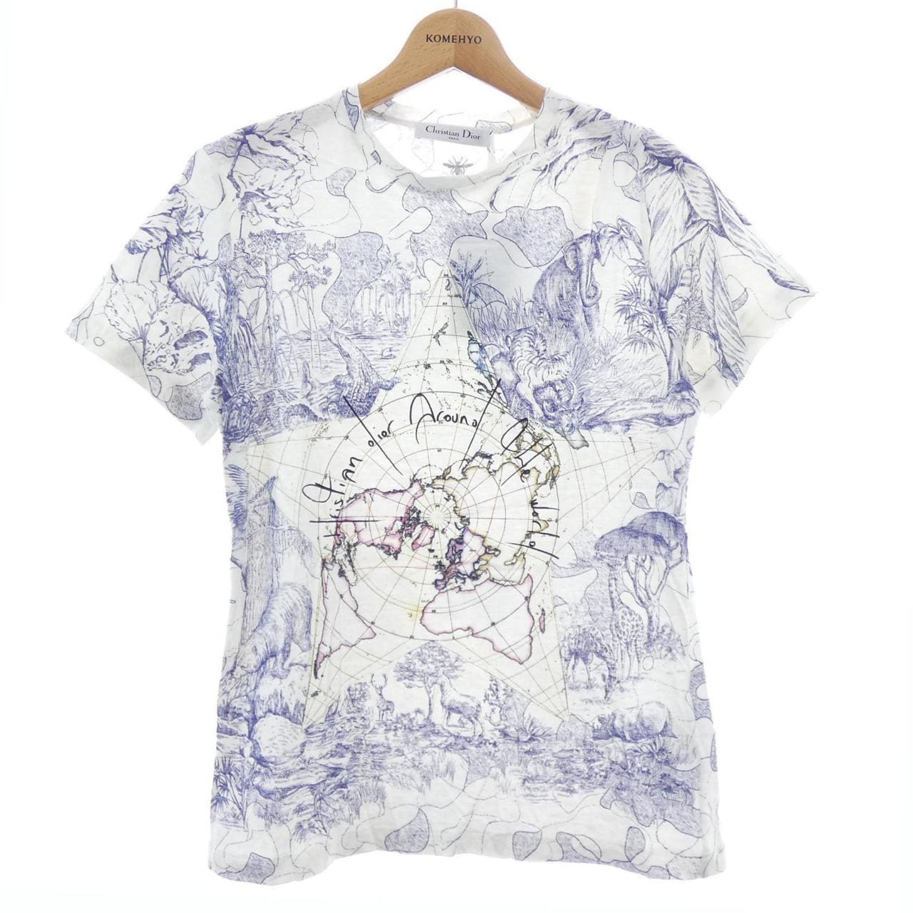 クリスチャンディオール CHRISTIAN DIOR AROUND THE WORLD 043T03PR446 Tシャツ