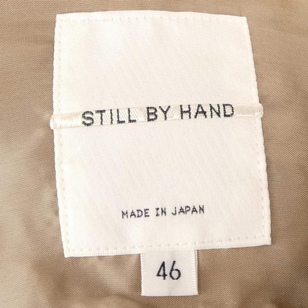 スティルバイハンド STILL BY HAND ジャケット