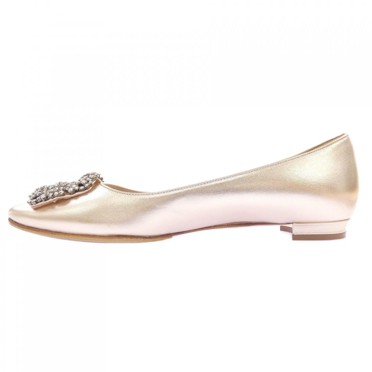 マノロブラニク MANOLO BLAHNIK HANGISIFLAT ハンギシフラット フラットシューズ