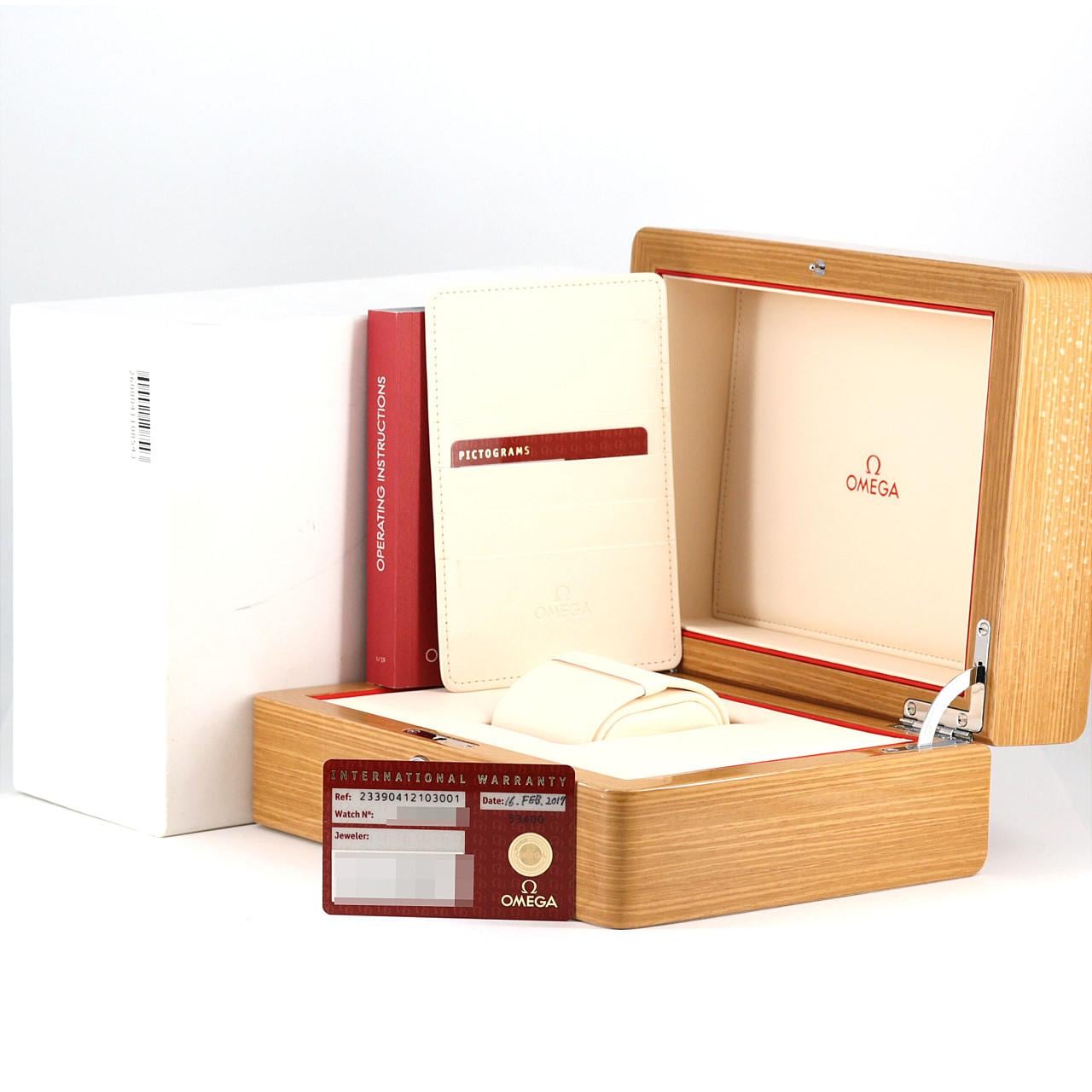 オメガ シーマスター300 TI 233.90.41.21.03.001 TI 自動巻