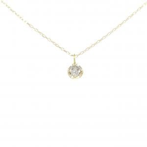 K18YG ダイヤモンド ネックレス 0.15CT