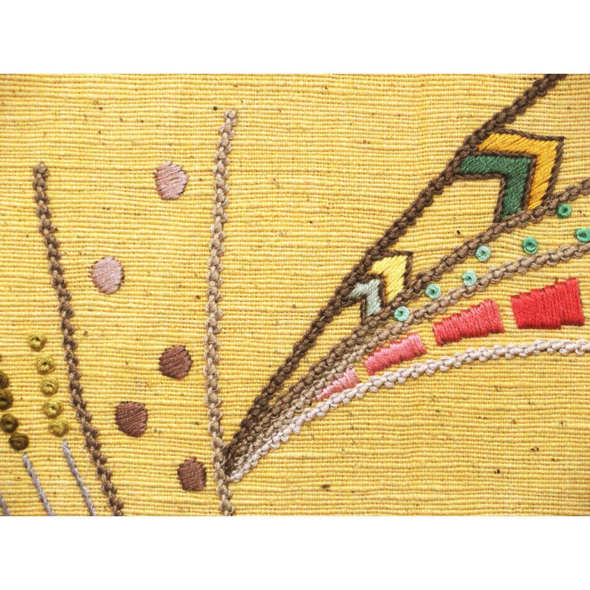 名古屋帶繭綢刺繡加工