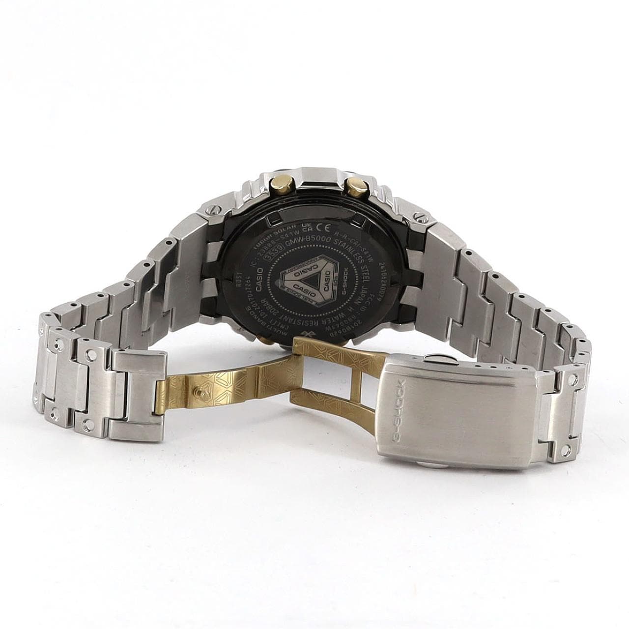 カシオ G-SHOCK･50th Anniversary 電波時計 GMW-B5000SS-2JR SS ソーラークォーツ