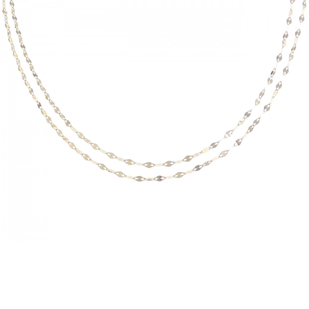 K18YG necklace