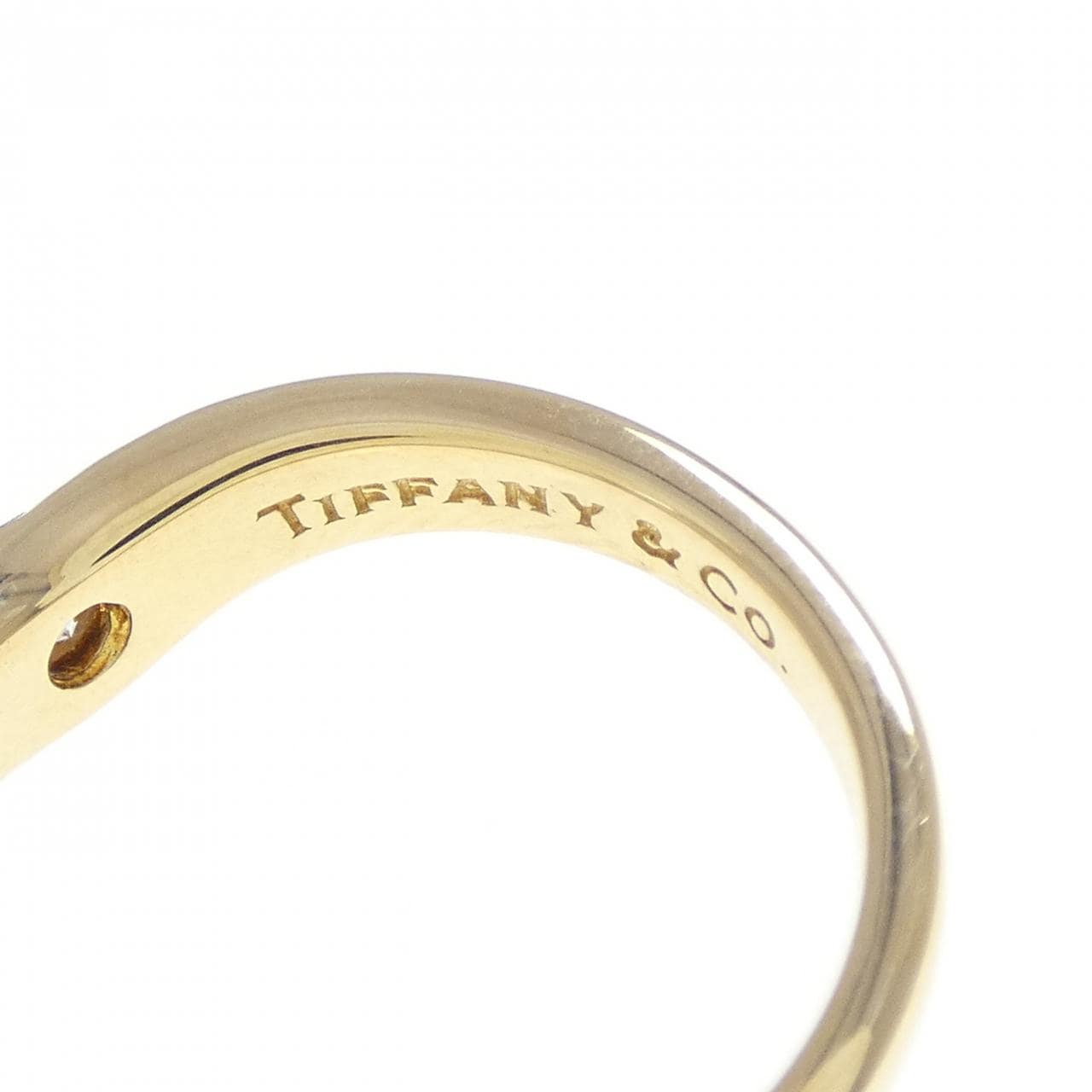 ティファニー カーブド リング