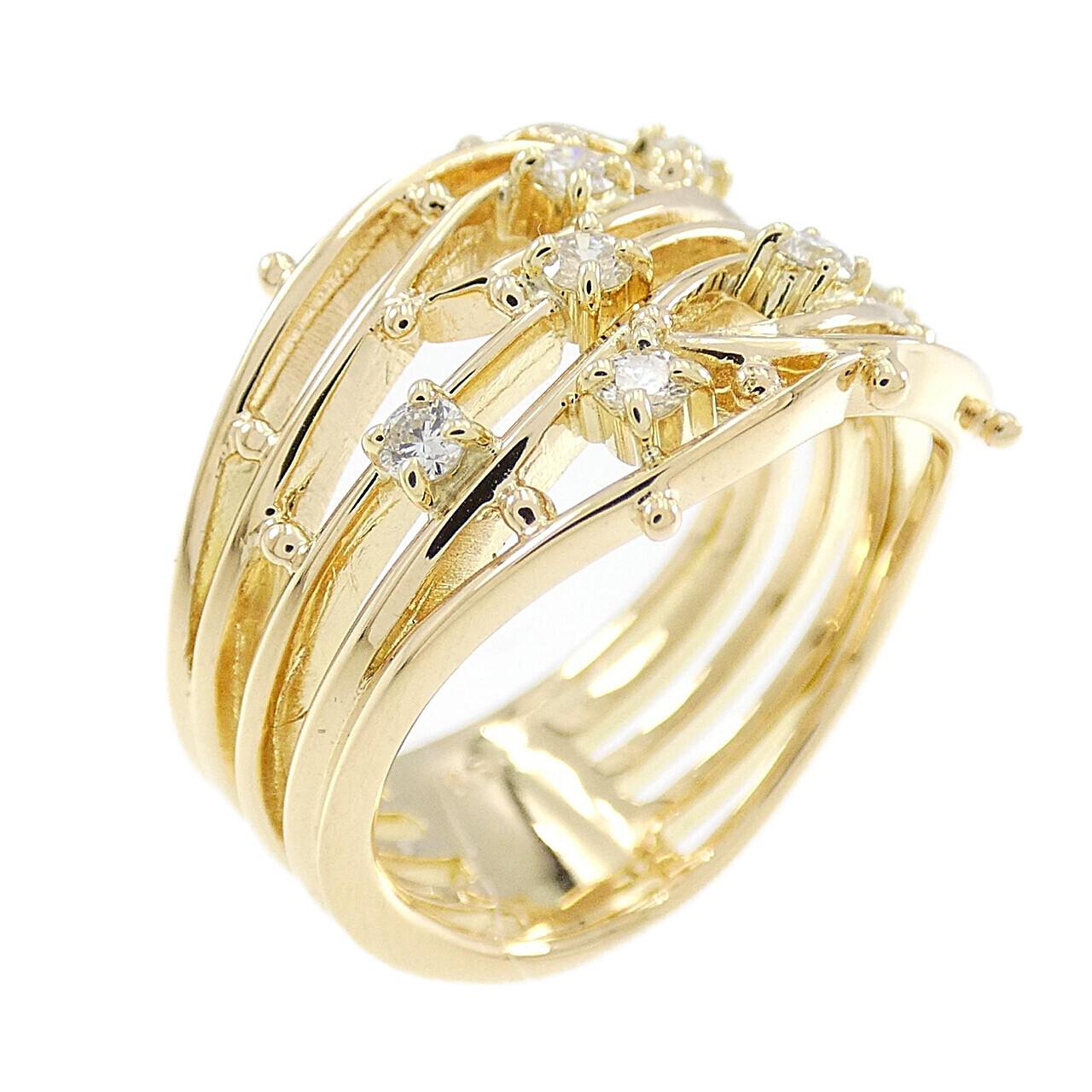 コメ兵｜K18YG ダイヤモンド リング 0.24CT｜ジュエリー｜リング