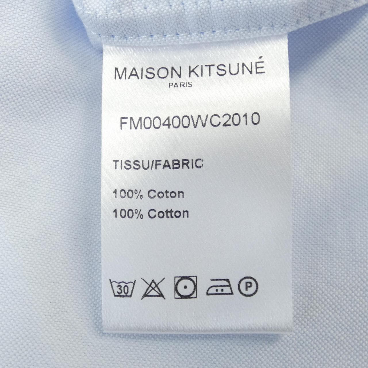 MAISON KITSUNE KITSUNE 衬衫