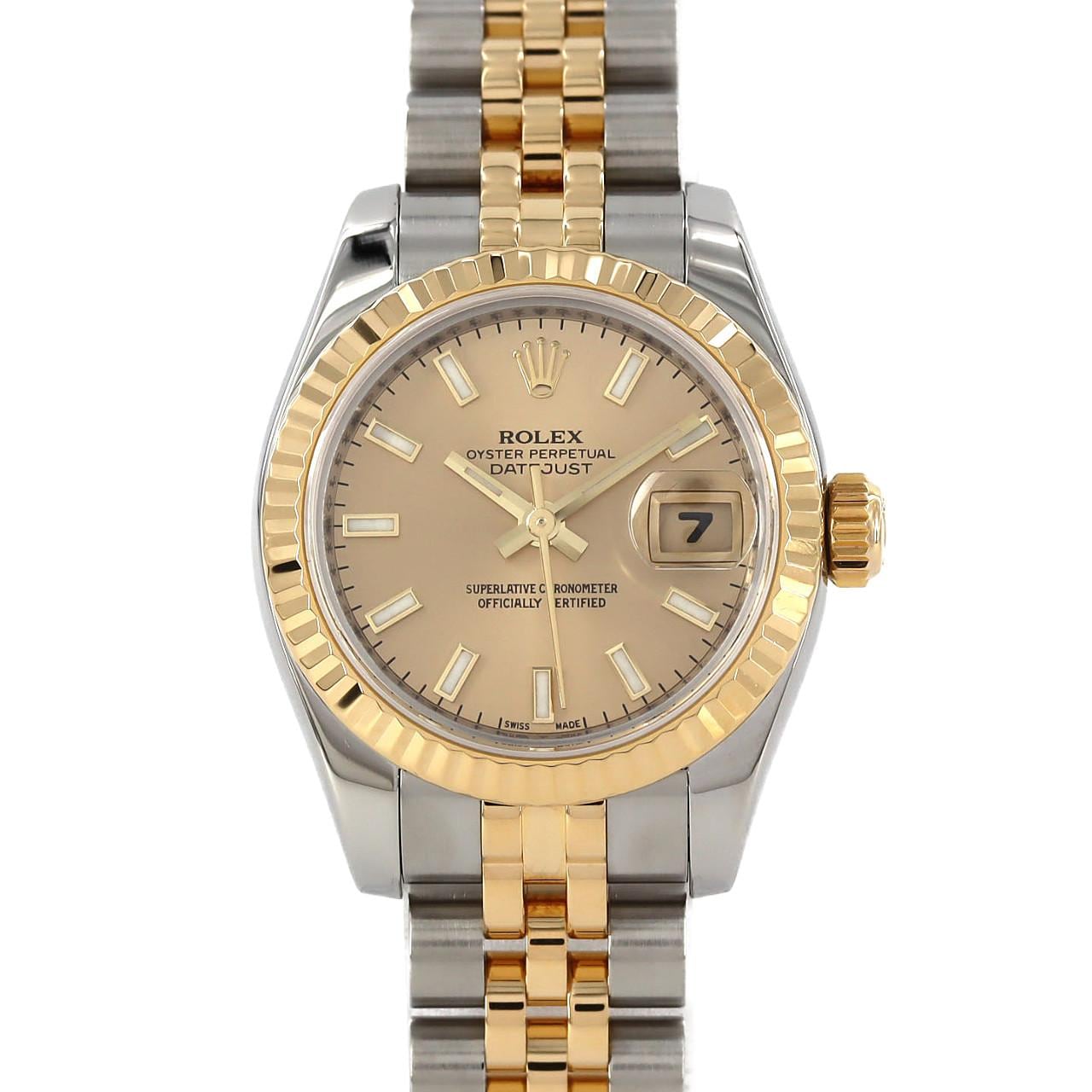 ロレックス デイトジャスト 179173 SSxYG 自動巻 Z番