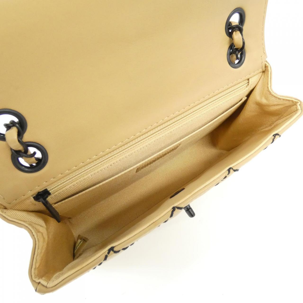 【ヴィンテージ】シャネル ワイルドステッチ ライン 14687 ショルダーバッグ