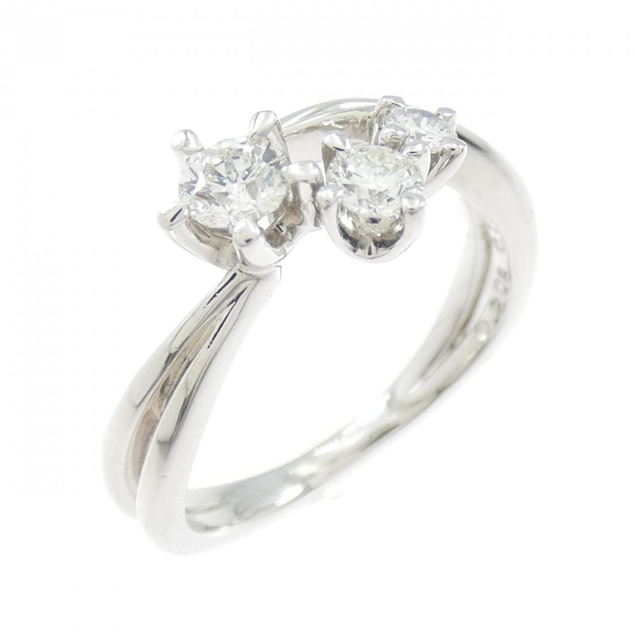 PT900 ダイヤモンド リング 0.398CT