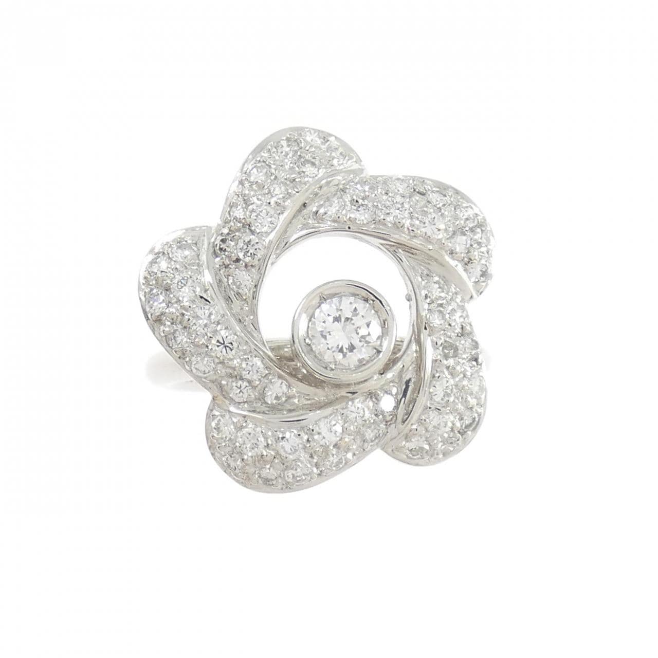 PT900 ダイヤモンド リング 0.77CT