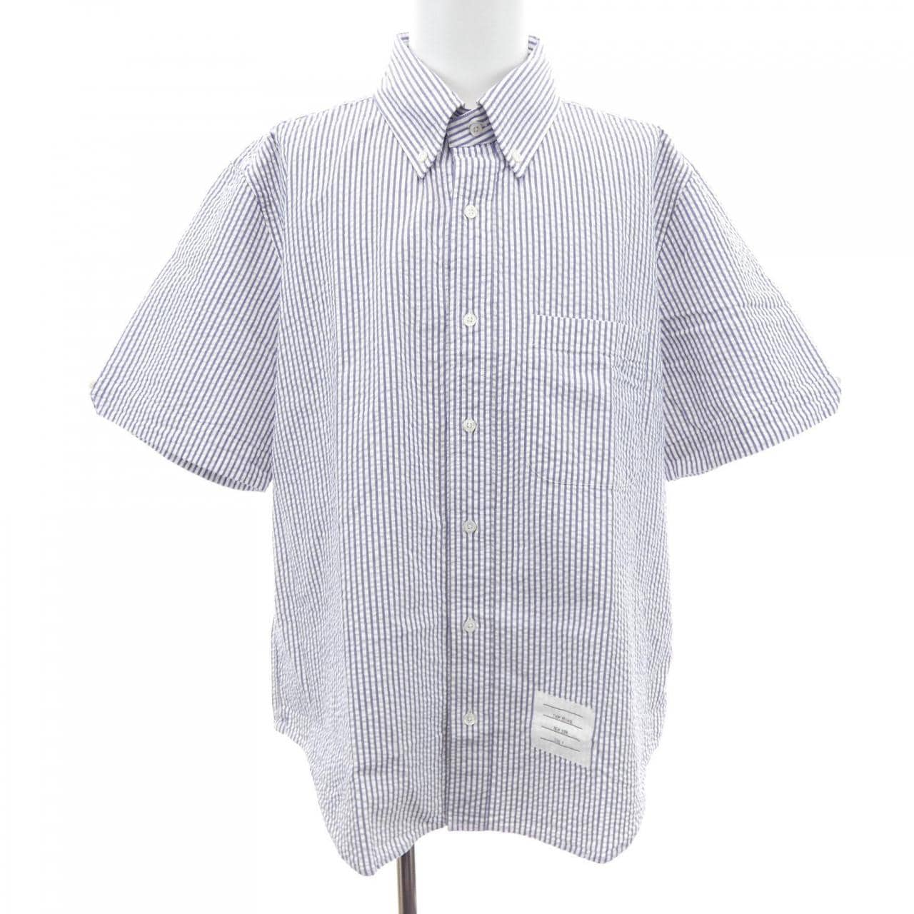 トムブラウン THOM BROWNE MWS239A-00572 S／Sシャツ