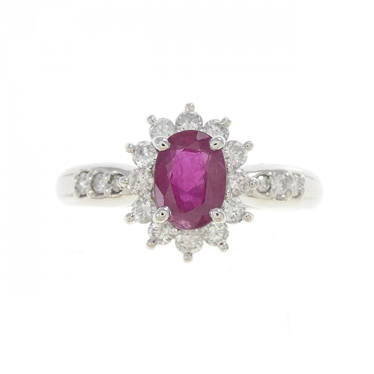 PT900 ルビー リング 0.95CT