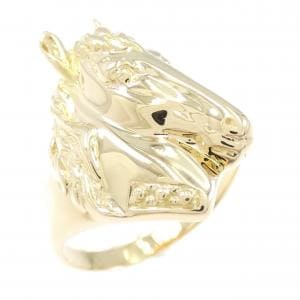 K18YG ホース リング