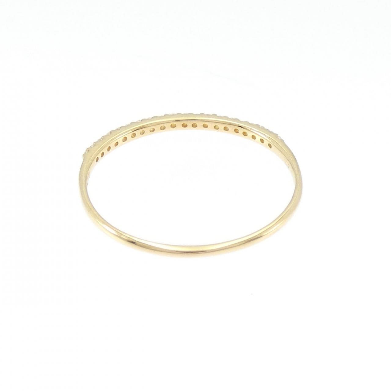 【リメイク】K18YG ダイヤモンド リング 0.10CT