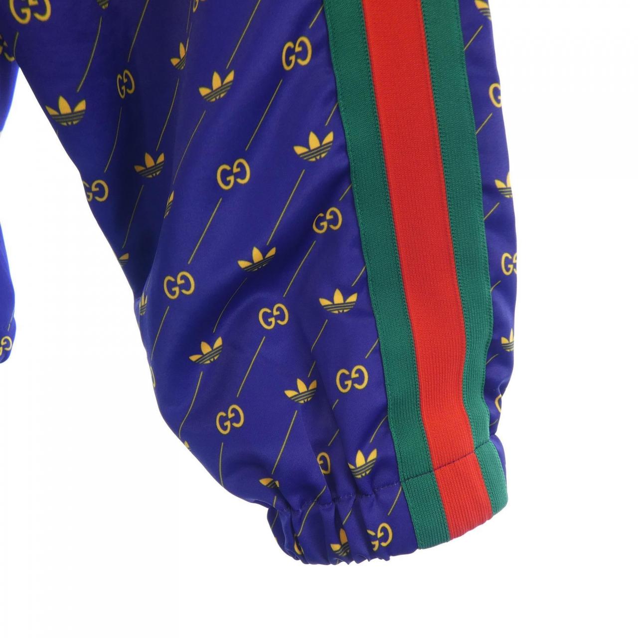 グッチ GUCCI ADIDAS TREFOIL PRINT JACKET 691428 ZAJCZ ブルゾン