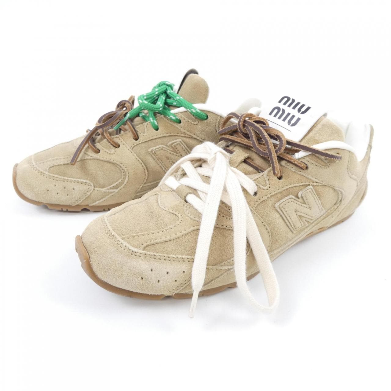 ミュウミュウ MIU MIU NEW BALANCE 5E165E 530 スニーカー