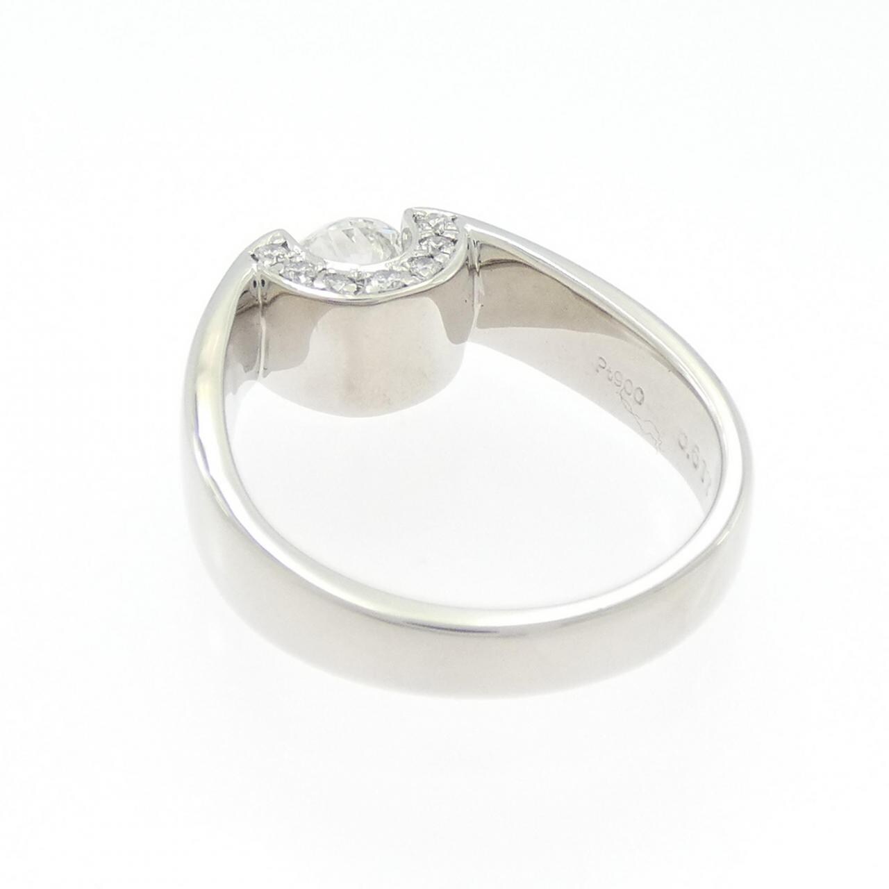 PT900 ダイヤモンド リング 0.617CT