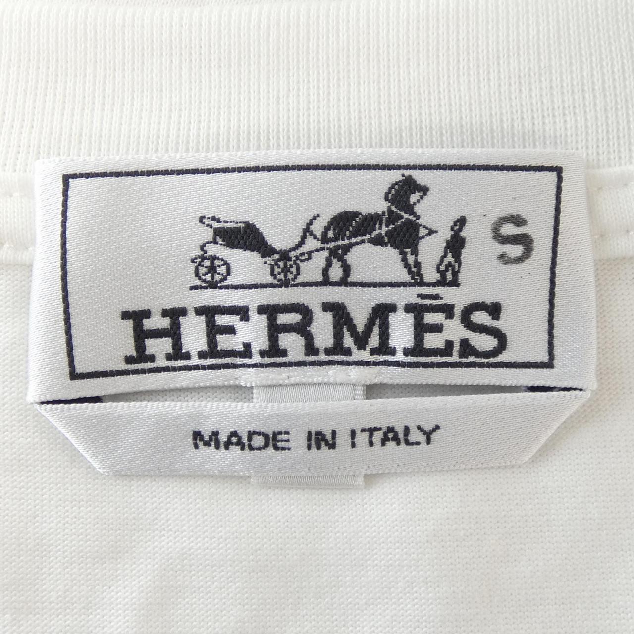 エルメス HERMES ミニレザーパッチ　ジュ ダドレス JEU D'ADRESS 457930HA Tシャツ