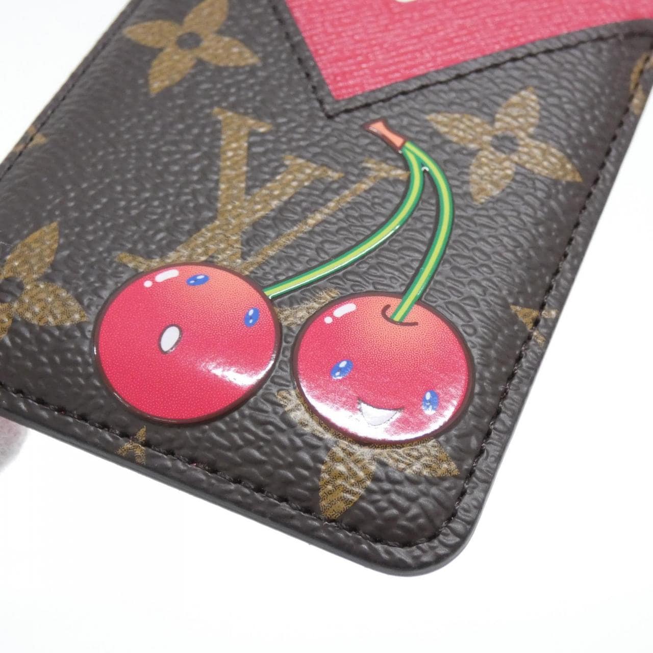 ルイヴィトン モノグラム チェリー(LV X TM) ポルト カルト マグネット M14562 カードケース
