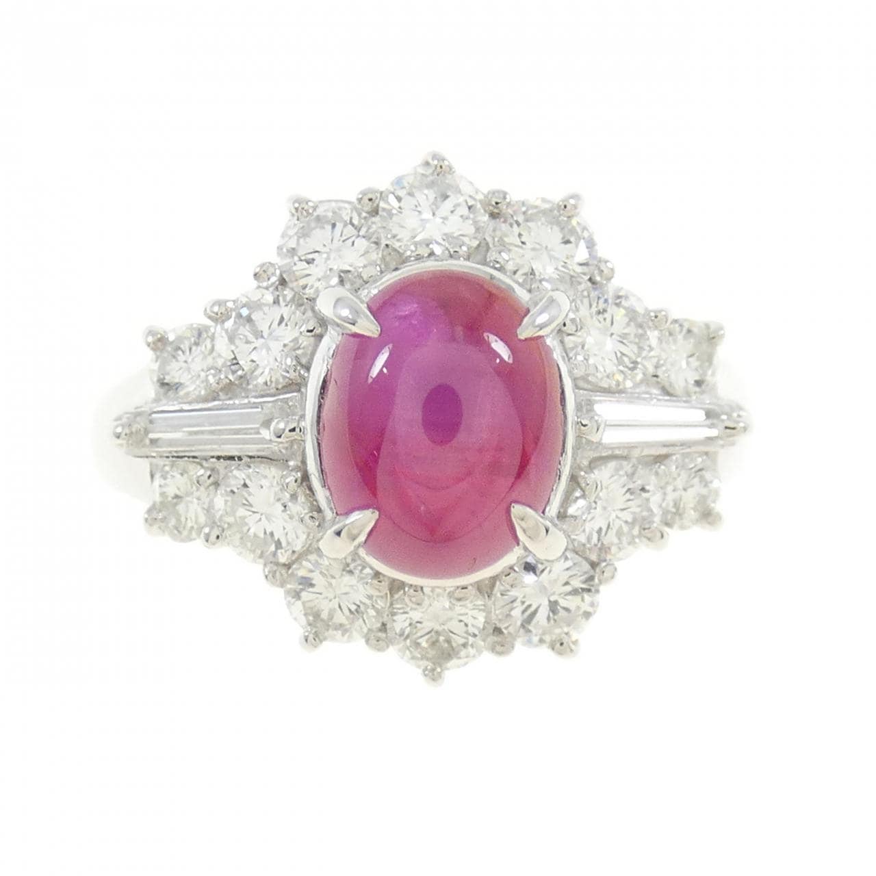 PT スタールビー リング 1.54CT
